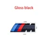 BMW M Gloss Black Trunk Emblem Badge | E90 E92 E93 M3 - Image 2