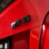 BMW M Gloss Black Trunk Emblem Badge | E90 E92 E93 M3 - Image 3