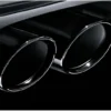 BMW 3 Series Titanium Chrome Muffler Exhaust Tips (2-pack) | E90 E92 E93 325i 328i 330i - Image 4